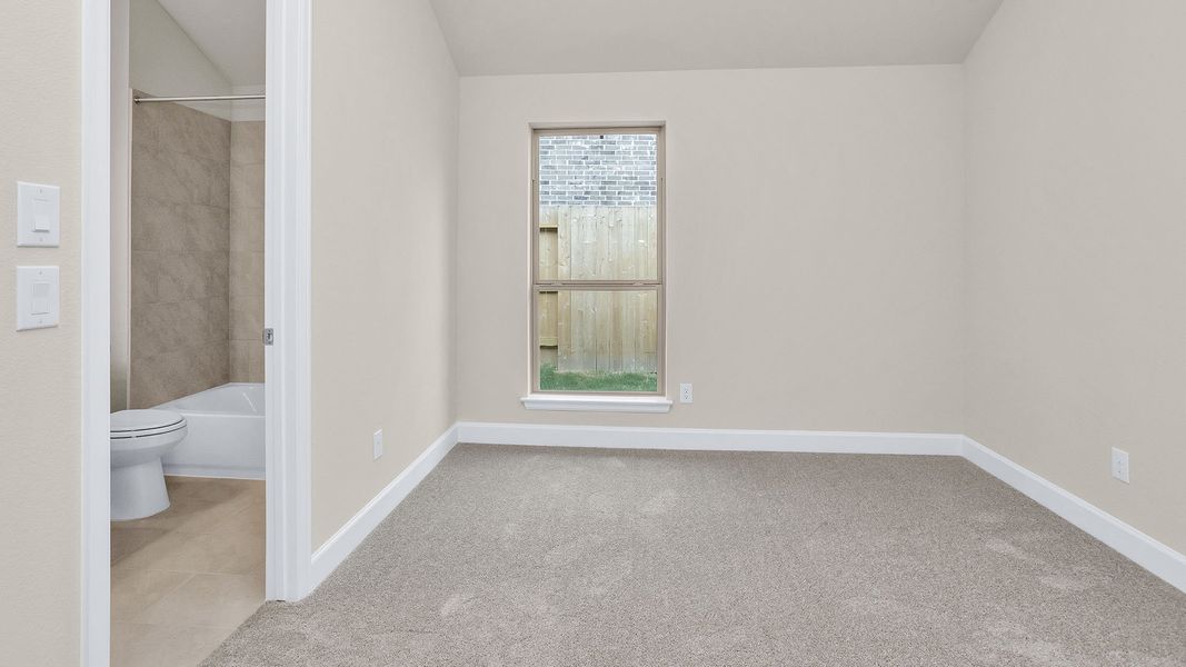 Spacious, unfurnished interior of a new home in Woodhavyn, Magnolia (Image 23).
