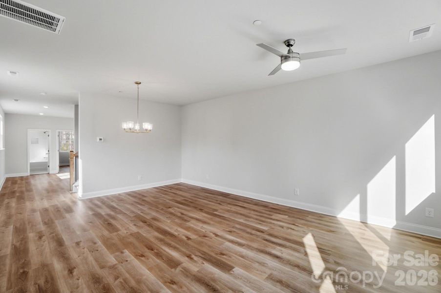 Spacious, unfurnished interior of a new home in , Charlotte (Image 39). Spacious, unfurnished interior of a new home in , Charlotte (Image 39).
