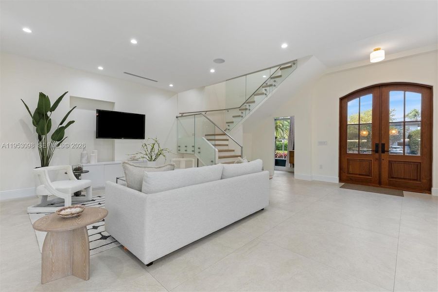 Furnished interior view inside a new home in , Miami (Image 6).