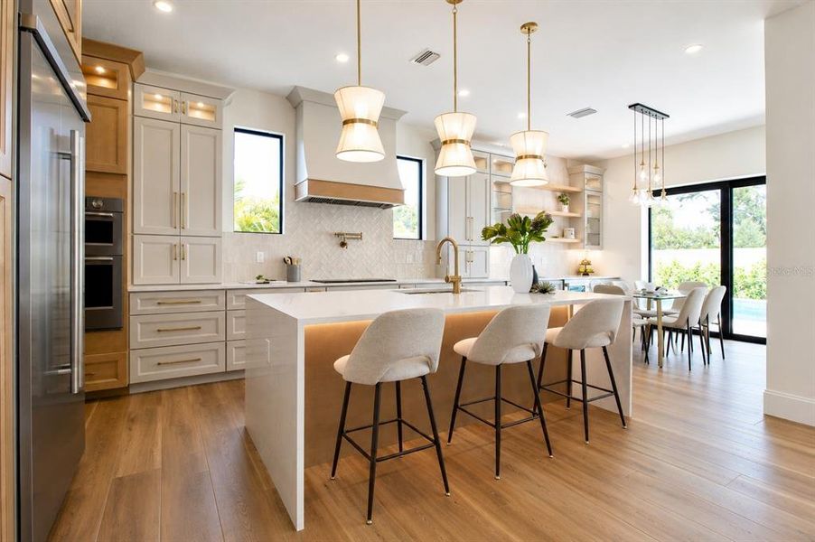 Furnished interior view inside a new home in , Sarasota (Image 49).