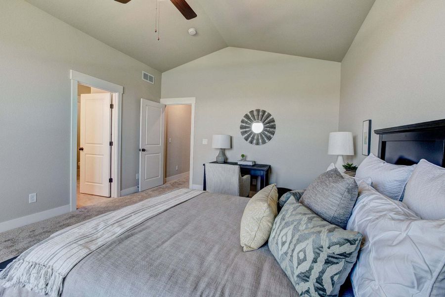 Primary Bedroom - Not Actual Home - Finishes May Vary