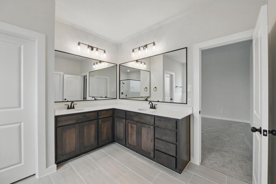 Representative furnished interior of a home built from the McKinley II by Cheldan Homes in Terra Vista Estates, Springtown (Image 9).