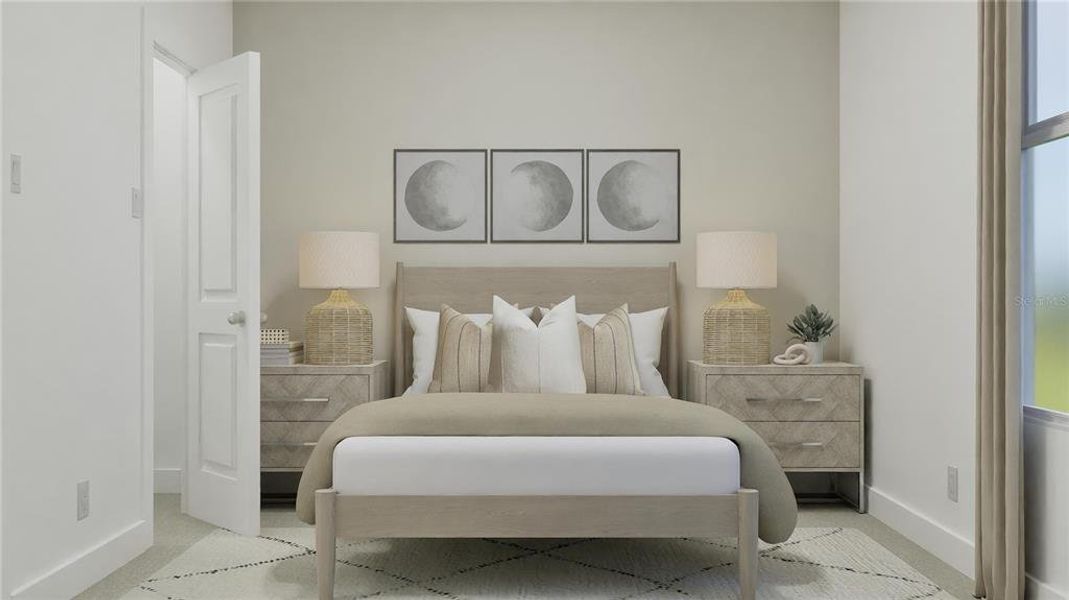 Furnished interior view inside a new home in The Glades at Crossprairie: Classic Collection, St. Cloud (Image 16).