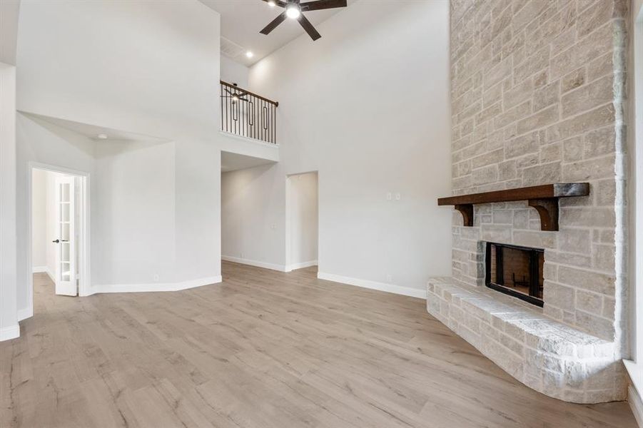 Spacious, unfurnished interior of a new home in Mockingbird Hills 60-65, Joshua (Image 31).