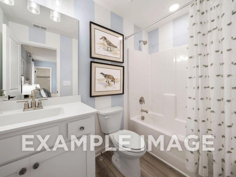 Representative furnished interior of a home built from the The Hickory B by Davidson Homes LLC in Melody Lakeside Estates, Buford (Image 50).