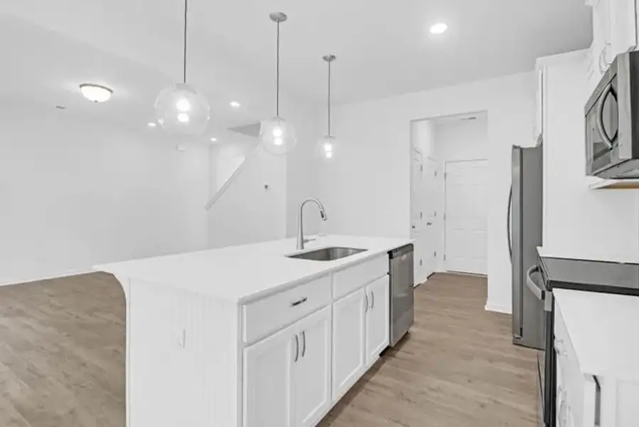 Representative furnished interior of a home built from the Lido by True Homes in The Retreat at Reedy Fork Ranch, Greensboro (Image 4).