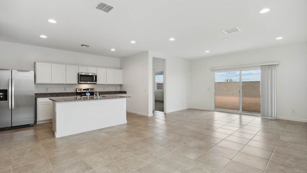 Furnished interior view inside a new home in Elena Trails, Maricopa (Image 5).