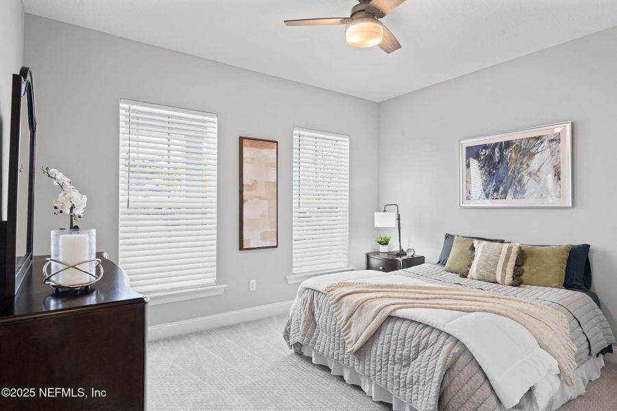 Furnished interior view inside a new home in , St. Augustine (Image 49).