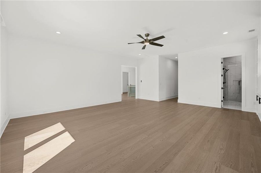 Spacious, unfurnished interior of a new home in , Sugar Hill (Image 59).