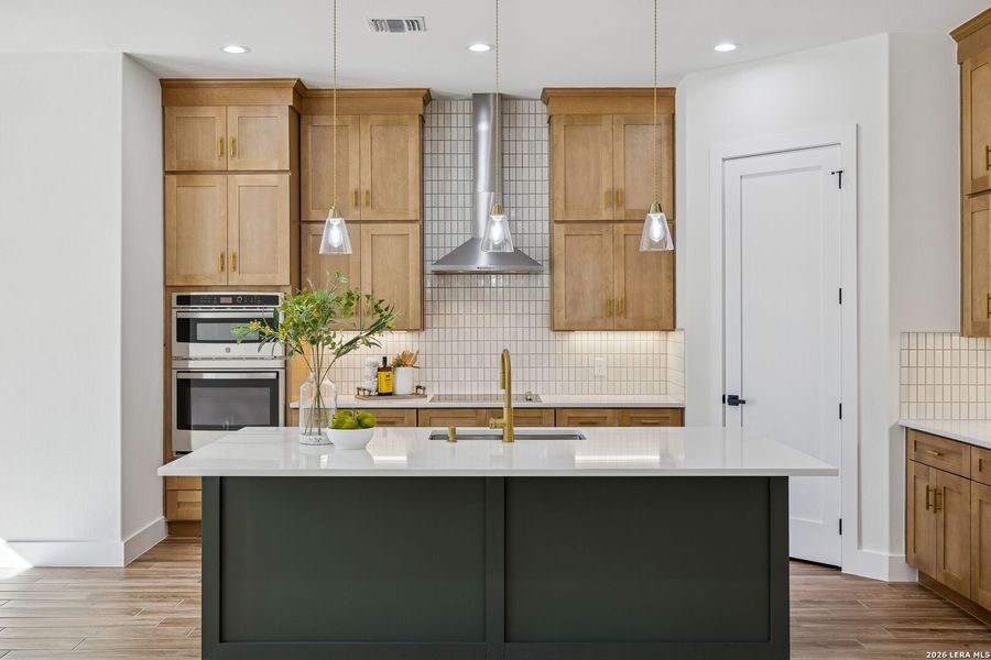 Furnished interior view inside a new home in , Spring Branch (Image 8).