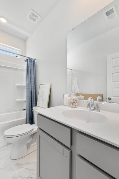 Furnished interior view inside a new home in Heron's Walk at Summers Corner, Summerville (Image 42).