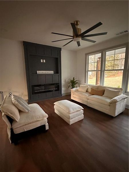 Furnished interior view inside a new home in , Covington (Image 6). Furnished interior view inside a new home in , Covington (Image 6).