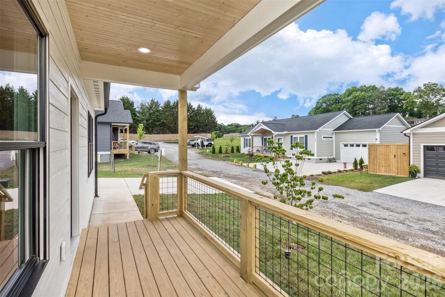 Exterior details and patio area of a home in , Clyde (Image 1). Exterior details and patio area of a home in , Clyde (Image 1).