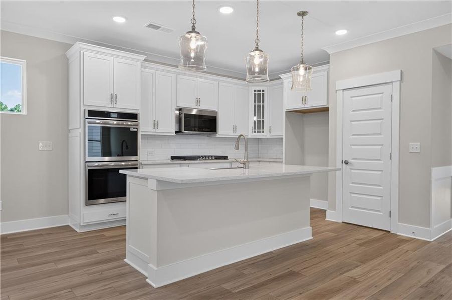 Furnished interior view inside a new home in Marble Tree, Ball Ground (Image 16).