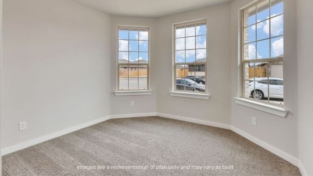 Representative unfurnished interior of a home built from the Portales by D.R. Horton in Homestead at Parks Bell Ranch, Odessa (Image 22).