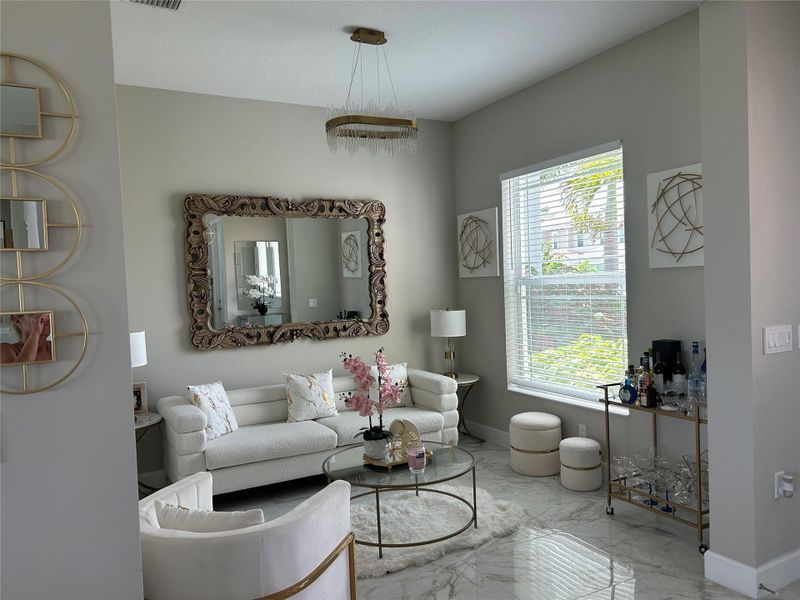 Furnished interior view inside a new home in , Loxahatchee (Image 7).
