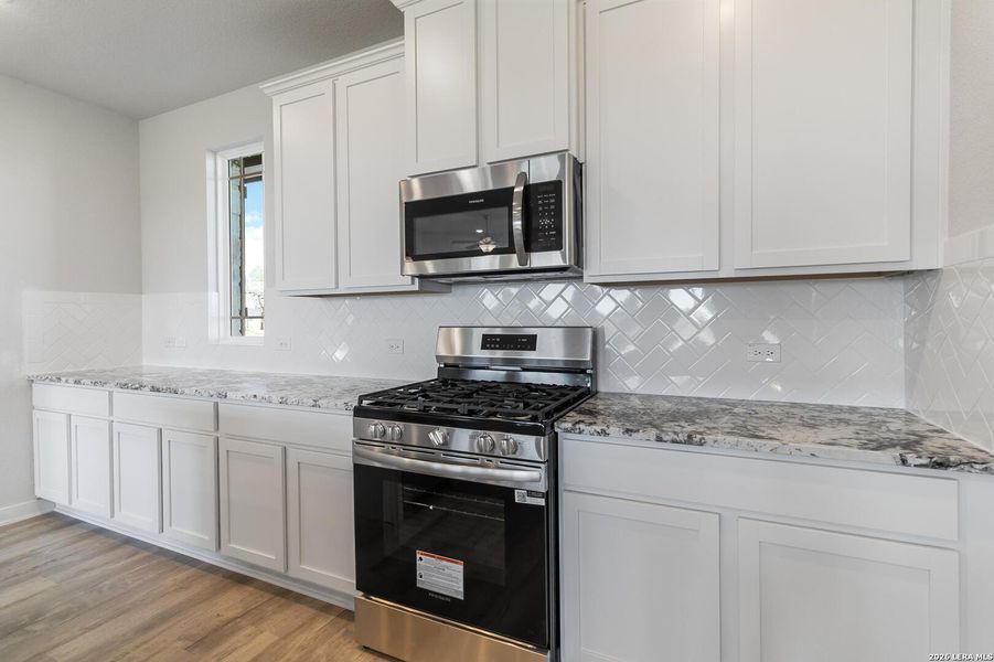 Furnished interior view inside a new home in Lonesome Dove, San Antonio (Image 9). Furnished interior view inside a new home in Lonesome Dove, San Antonio (Image 9).