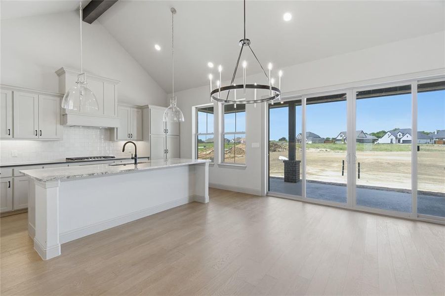 Furnished interior view inside a new home in , New Fairview (Image 9).