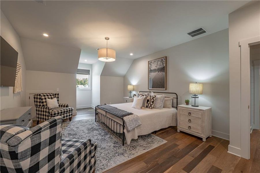 Furnished interior view inside a new home in , Canton (Image 32).