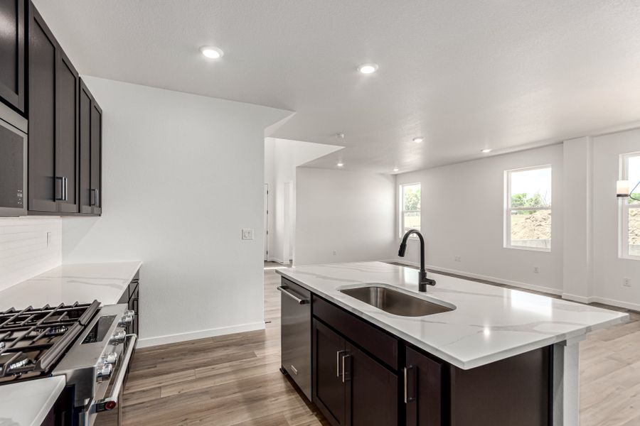 Furnished interior view inside a new home in Arras Park, Thornton (Image 9).