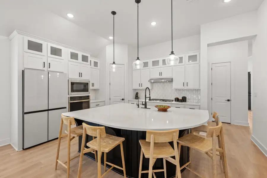 Furnished interior view inside a new home in , Kyle (Image 8).