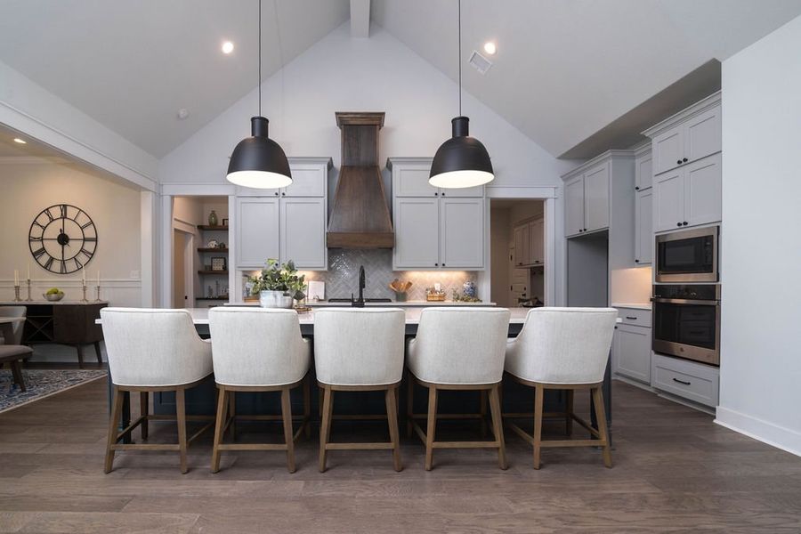 Representative furnished interior of a home built from the The Julia by Reece Homes in Pebble Creek, College Station (Image 5).