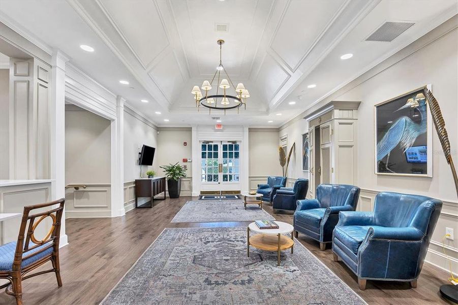 Furnished interior view inside a new home in , Englewood (Image 48).