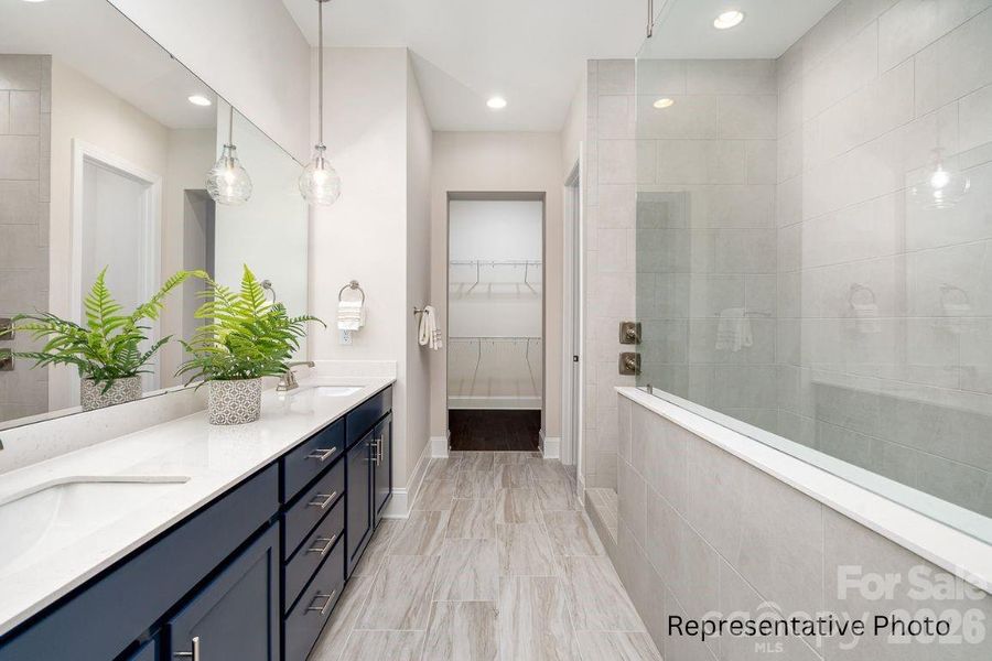 Furnished interior view inside a new home in , Cornelius (Image 9).