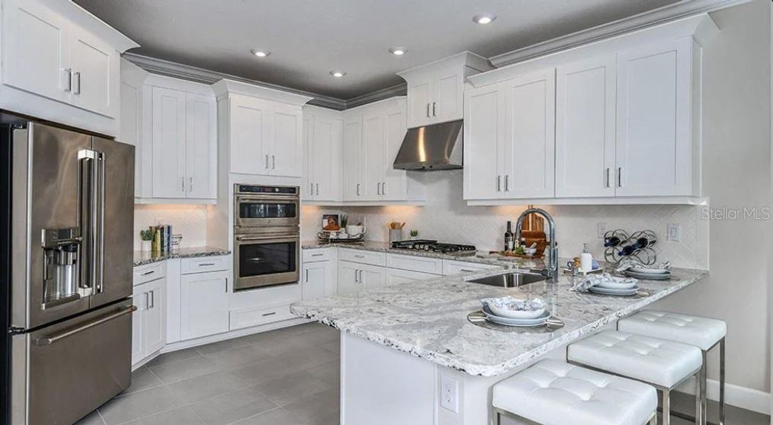 Furnished interior view inside a new home in Cassia at Skye Ranch, Sarasota (Image 12). Furnished interior view inside a new home in Cassia at Skye Ranch, Sarasota (Image 12).