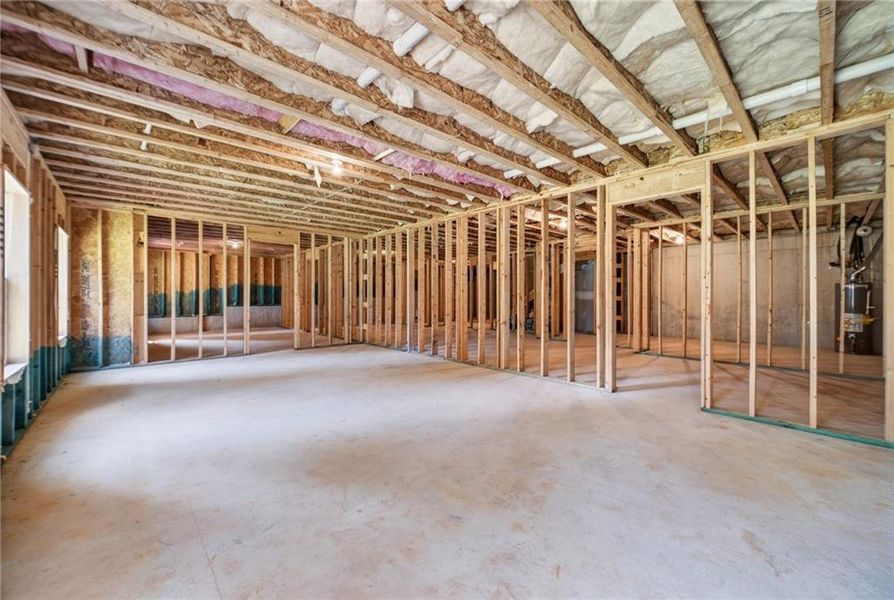 In-progress construction of a new home in , Loganville, GA (Image 55).