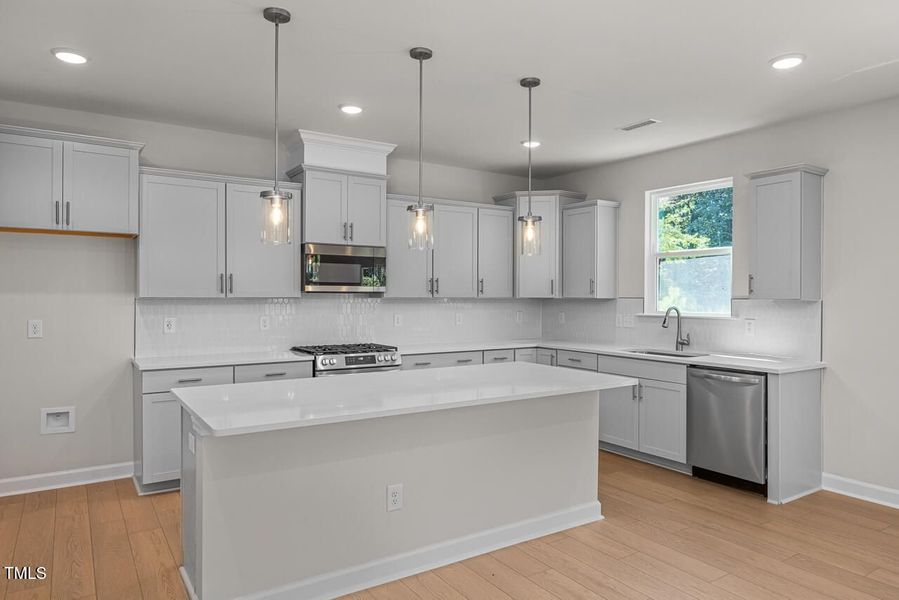 Furnished interior view inside a new home in Sage on North Main, Wake Forest (Image 4).