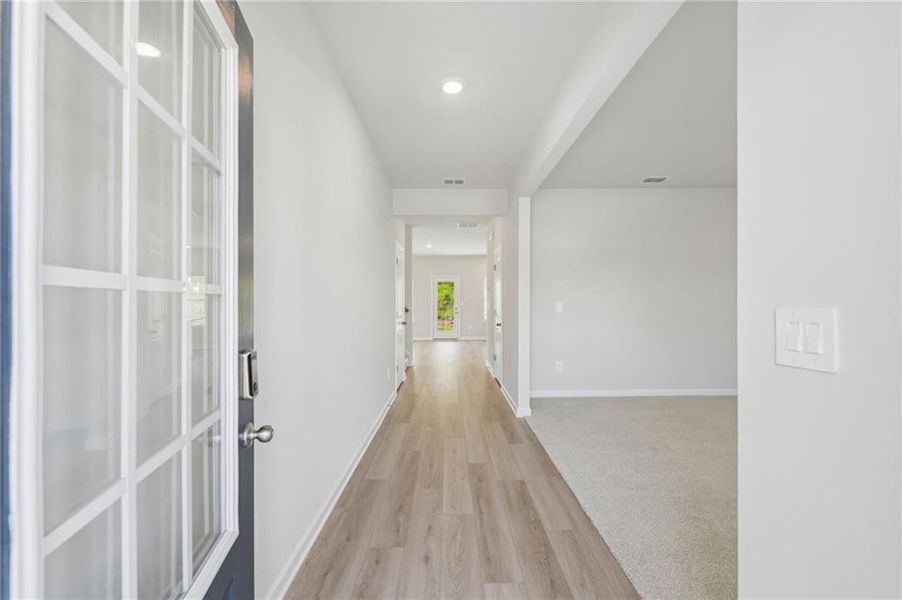Spacious, unfurnished interior of a new home in Preserve at Mountain Creek, Pendergrass (Image 42).
