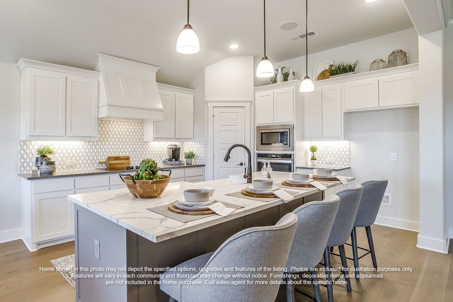 Furnished interior view inside a new home in Chapel Ridge, Waco (Image 7).
