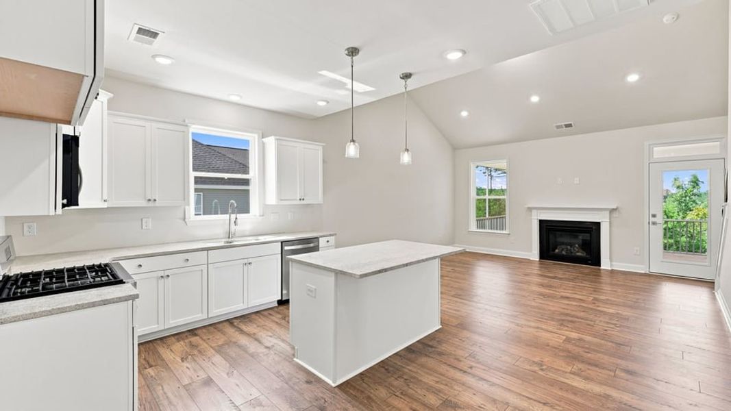 Furnished interior view inside a new home in Shadowood, Seneca (Image 5).