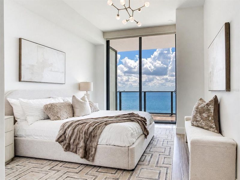 Furnished interior view inside a new home in , Tampa (Image 15).