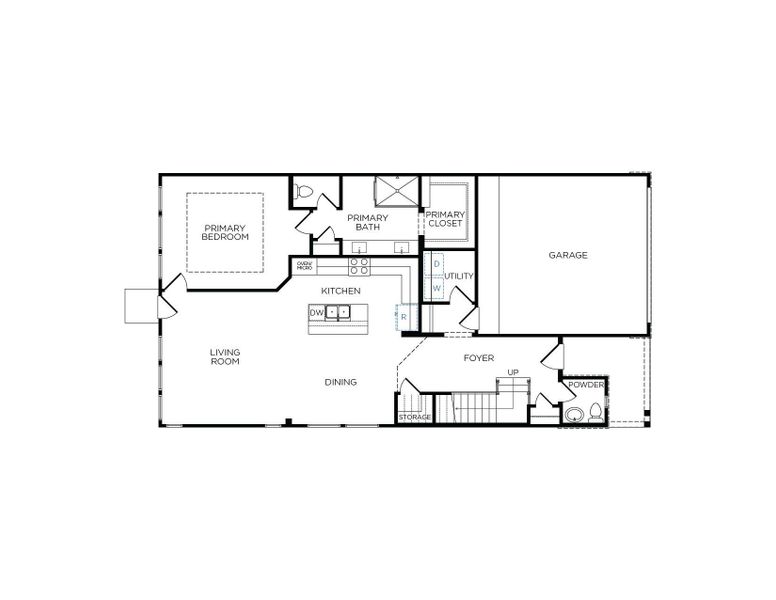 2D floor plan layout of this home in Summer Place 35', Montgomery, TX (Image 28). 2D floor plan layout of this home in Summer Place 35', Montgomery, TX (Image 28).