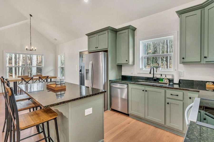 Furnished interior view inside a new home in , Talking Rock (Image 11).