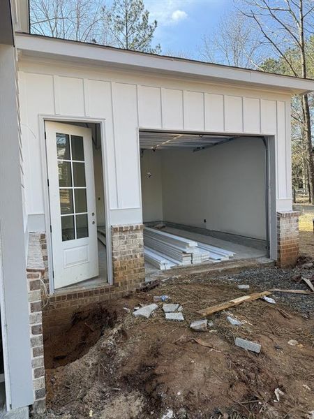 In-progress construction of a new home in , Cumming, GA (Image 5).