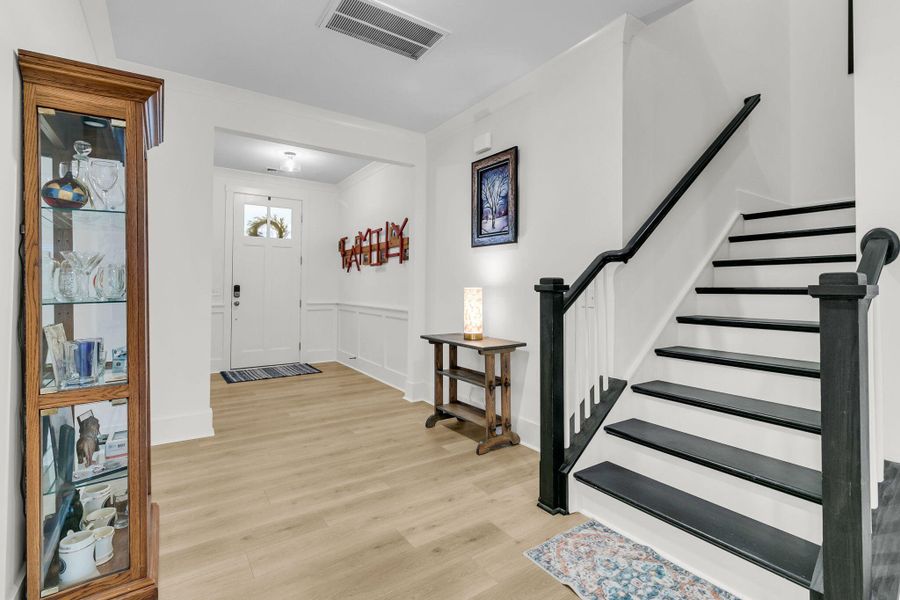 Furnished interior view inside a new home in Homecoming, Ravenel (Image 40).