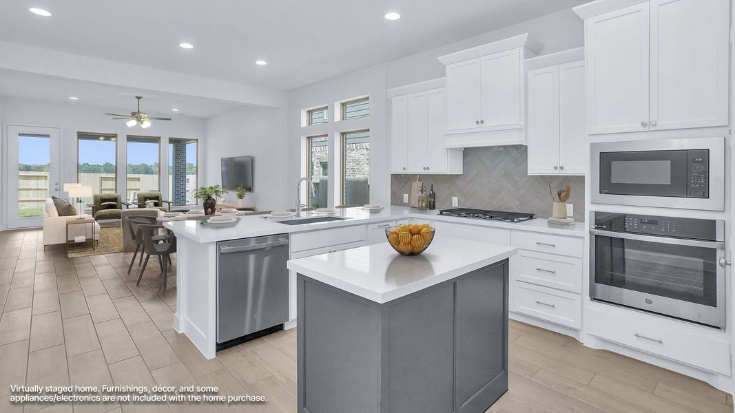 Furnished interior view inside a new home in Escondido, Magnolia (Image 4).