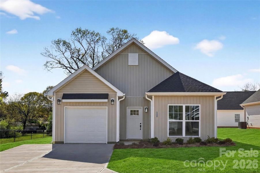 Front exterior of a new home in , Kannapolis, NC, highlighting curb appeal (Image 2). Front exterior of a new home in , Kannapolis, NC, highlighting curb appeal (Image 2).