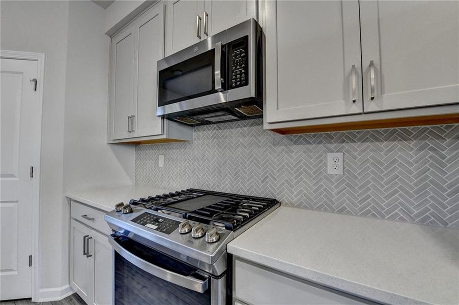 Furnished interior view inside a new home in , Marietta (Image 14).