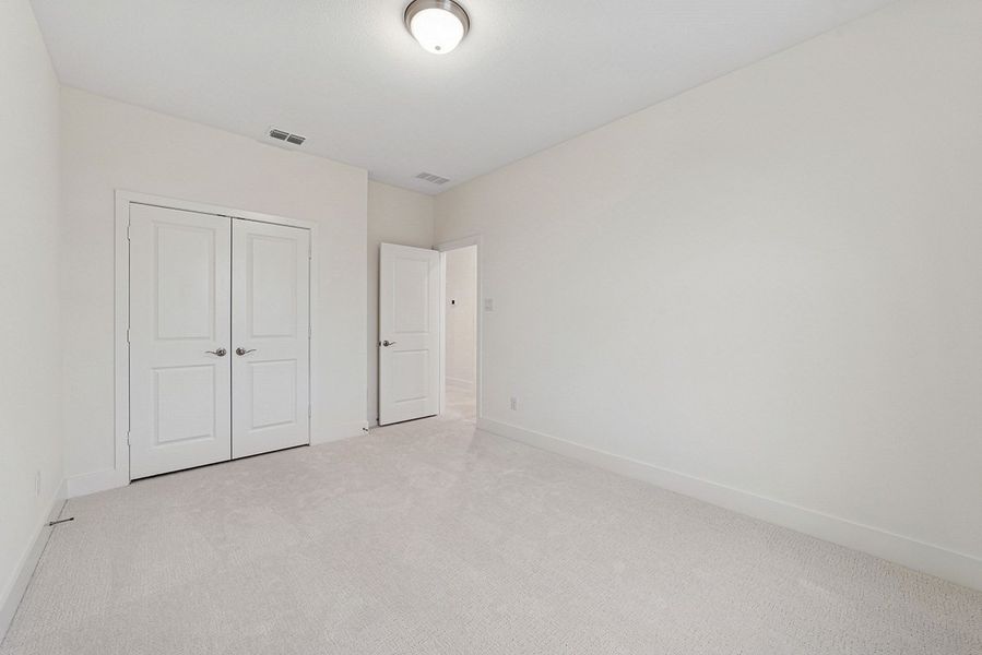 Representative unfurnished interior of a home built from the Riseley by Landon Homes in Fields - East Village, Frisco (Image 22). Representative unfurnished interior of a home built from the Riseley by Landon Homes in Fields - East Village, Frisco (Image 22).