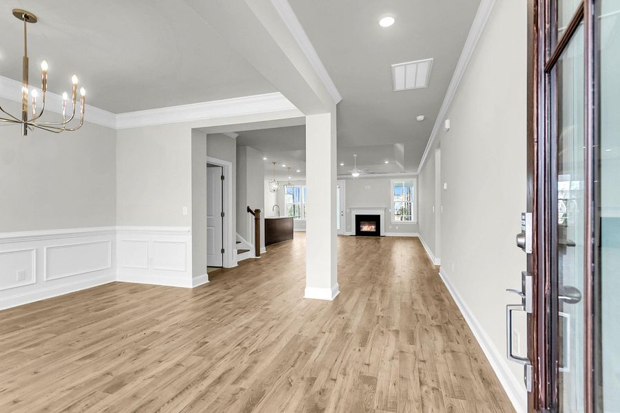 Spacious, unfurnished interior of a new home in Kings River Preserve, Hollywood (Image 36).