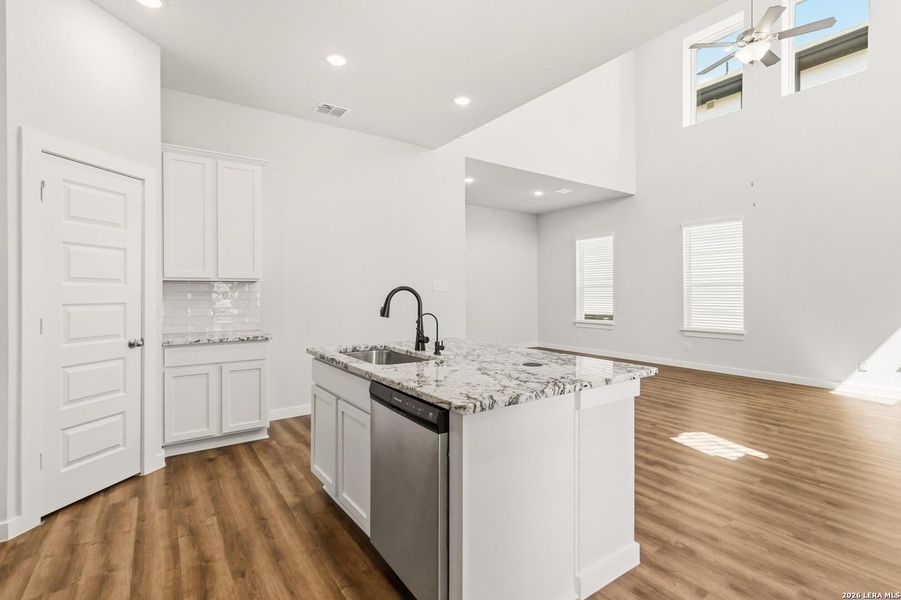 Furnished interior view inside a new home in Applewhite Meadows, San Antonio (Image 7).