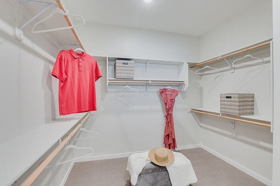Representative furnished interior of a home built from the 203 by Elliott Homes in Las Barrancas, Yuma (Image 16).