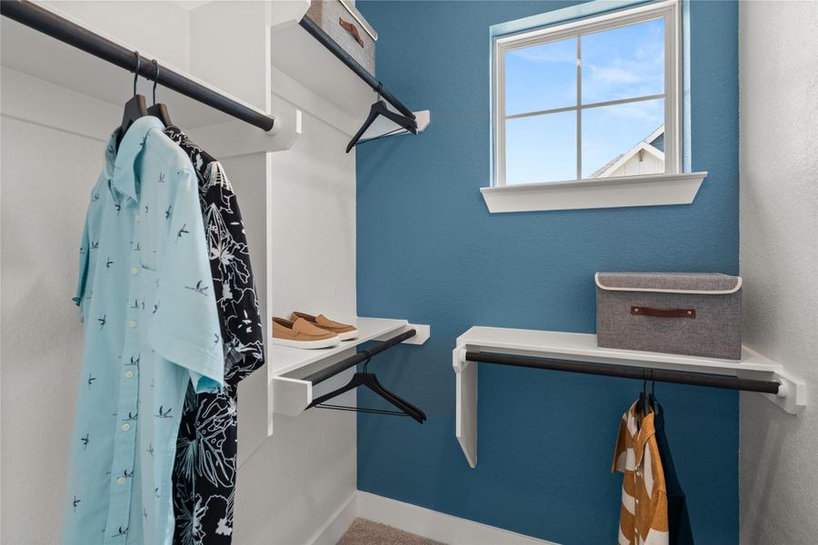 Furnished interior view inside a new home in Elyson, Katy (Image 20).