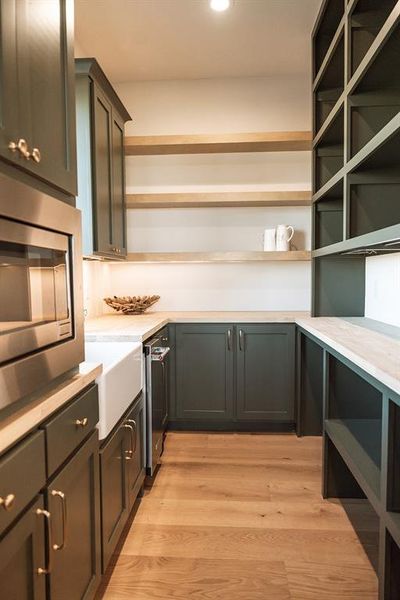 Storage area featuring a sink Storage area featuring a sink