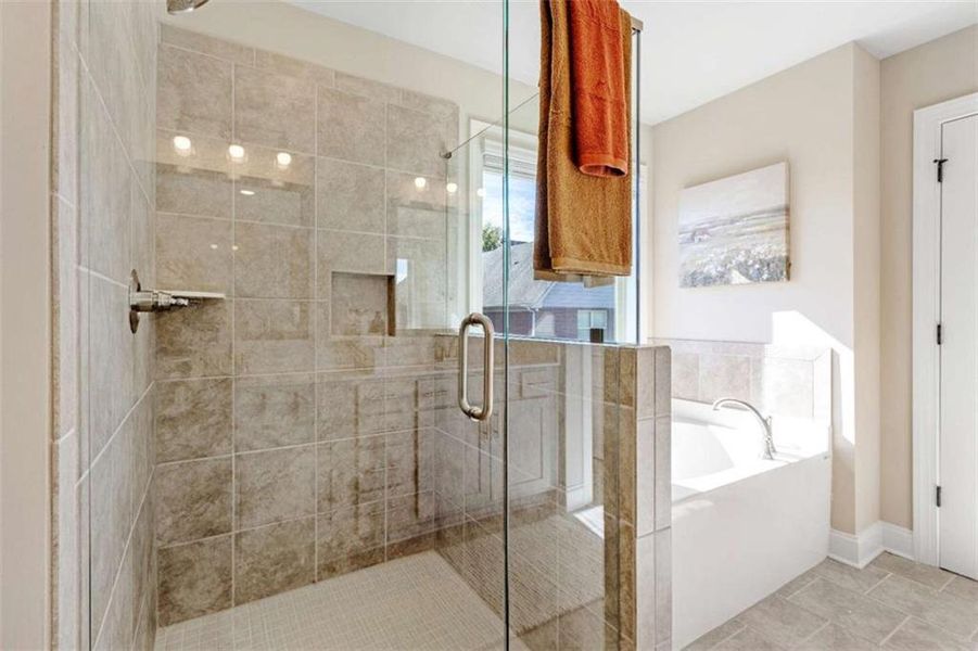 Furnished interior view inside a new home in Ridge Pointe, Athens (Image 20).