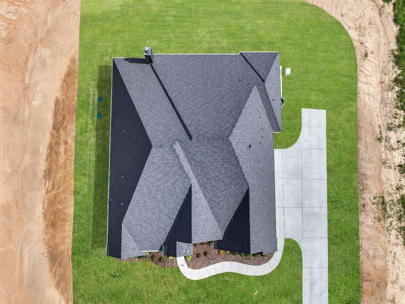 Aerial view of property and surrounding area Aerial view of property and surrounding area